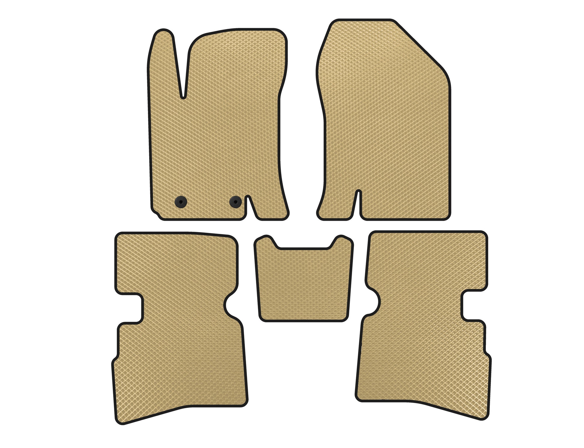 EVA Floor Mats (Beige) for JAC S4 2018- - image 1