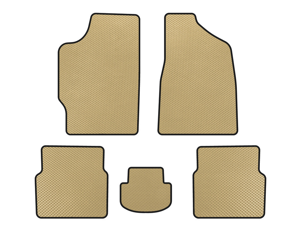 EVA Floor Mats (SD, Beige) for Audi 80 1978-1986 - image 1