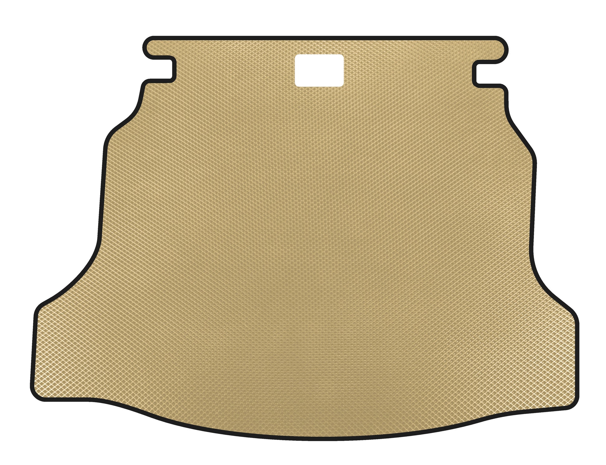 Trunk Mat (HB, 5-Door, Beige) for Honda Civic HB 2012-2020 - image 1