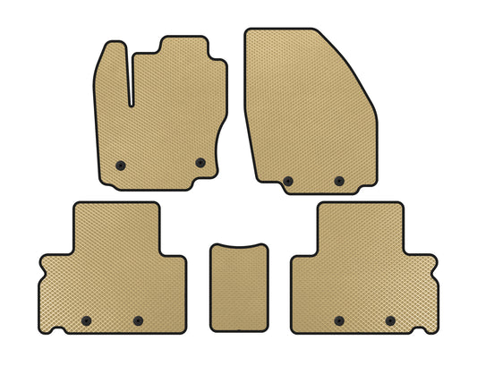 EVA Floor Mats (Beige) for Ford S-Max 2007-2014 - image 1