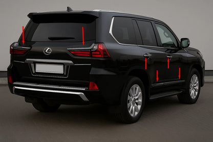 BlackEdition Body Kit (for TRD 2016+) for Lexus LX570/450d 2008-2022 - image 2