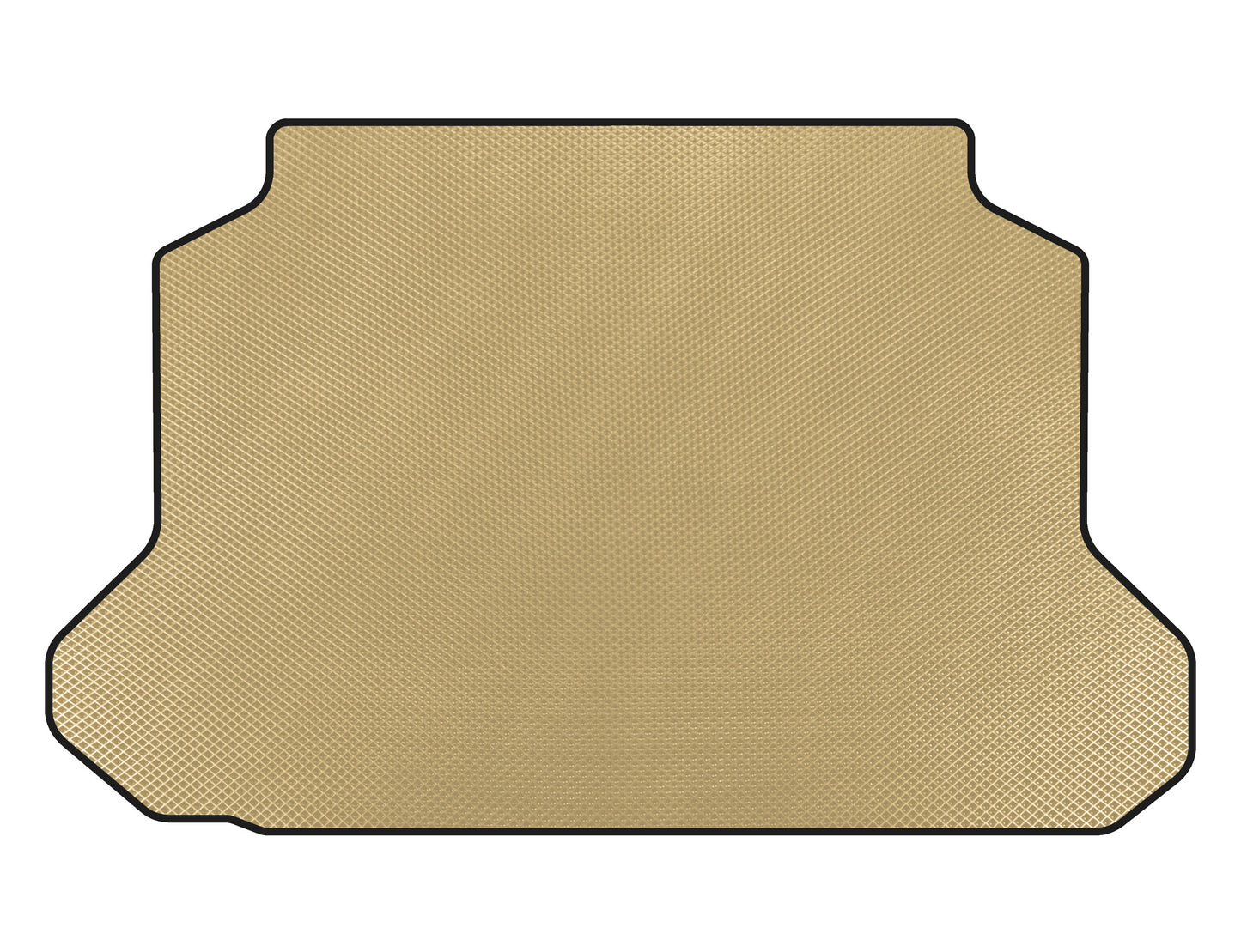 Trunk Mat EVA (HB, Beige) for Honda Civic Sedan VII 2001-2006 - image 1