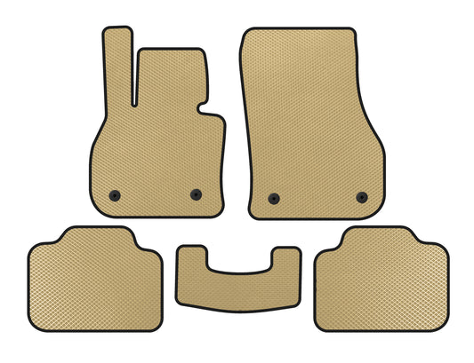 EVA Floor Mats (Beige) for Mini Countryman F60 2017-2023 - image 1