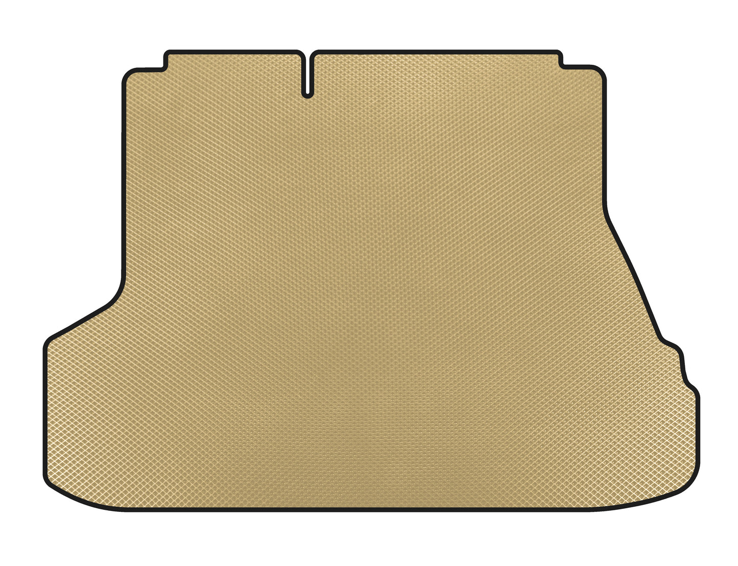 Trunk Mat EVA (SD, Beige) for Kia Cerato 1 2004-2009 - image 1