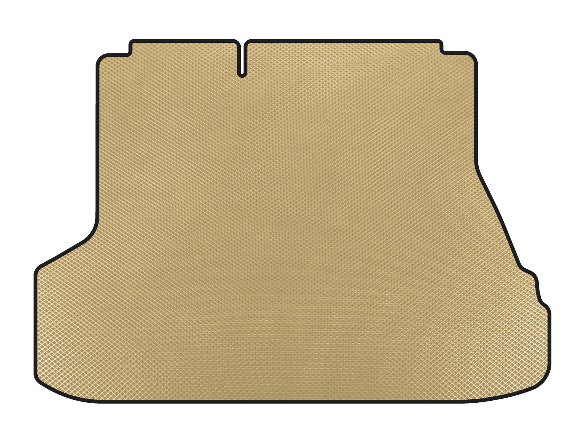 Trunk Mat EVA (SD, Beige) for Kia Cerato 1 2004-2009 - image 1