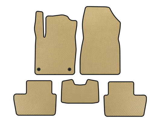 EVA Floor Mats (Beige) for Nissan Juke 2020- - image 1