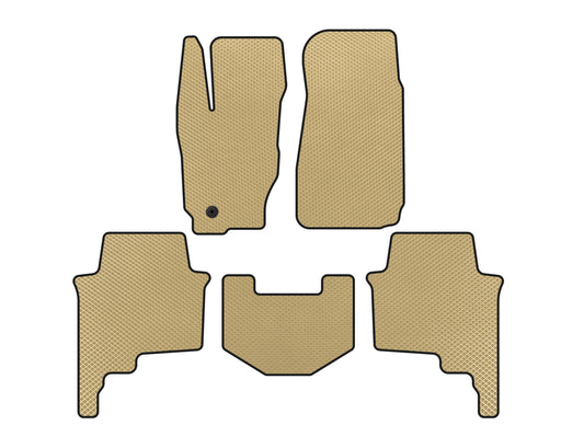 EVA Floor Mats (Beige) for Jeep Commander 2005-2010 - image 1