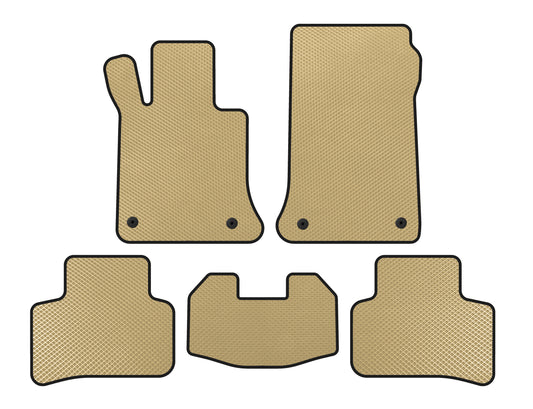 EVA Floor Mats (Beige) for Mercedes GLK сlass X204 2008-2015 - image 1