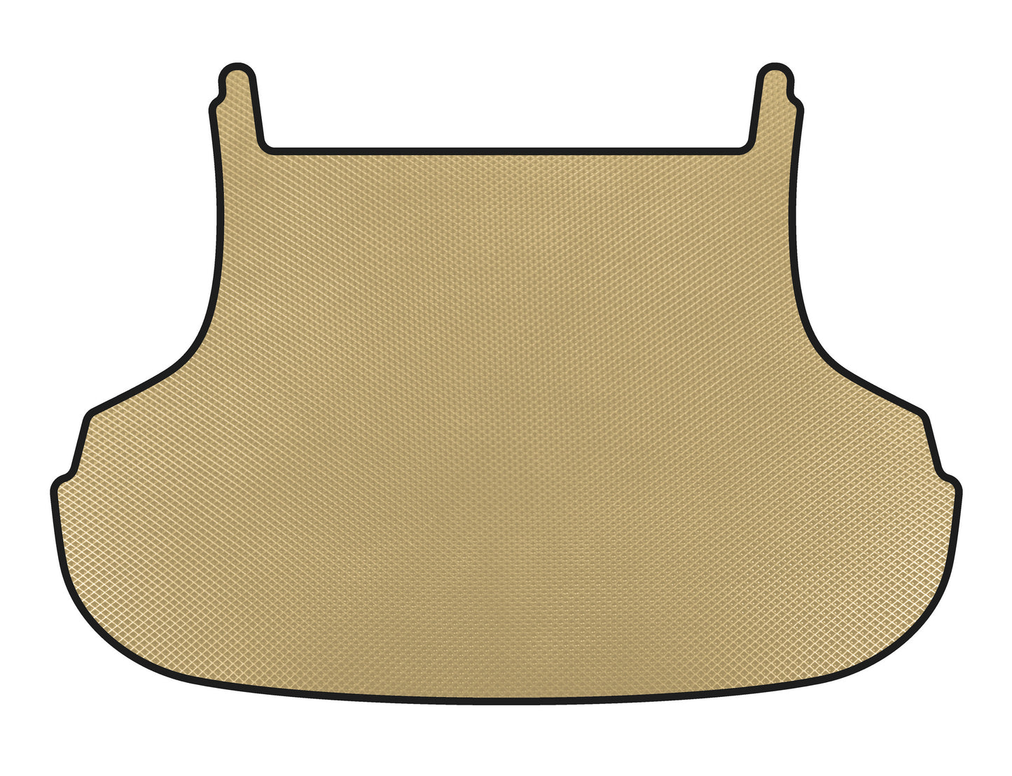 Trunk mat (2001-2004, SD, Beige) for Hyundai Sonata EF 1998-2004 - image 1