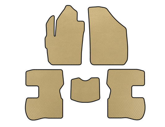 EVA Floor Mats (Beige) for Chery Kimo 2007-2015 - image 1