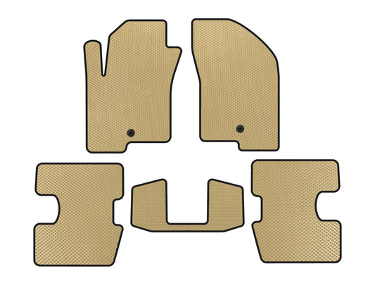 EVA Floor Mats (Beige) for Jeep Patriot 2007-2016 - image 1