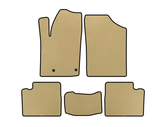 EVA Floor Mats (Beige) for Citroen Berlingo 1996-2008 - image 1