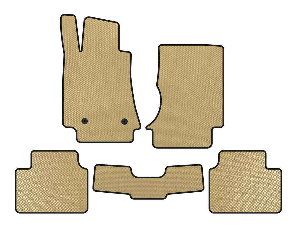 EVA Floor Mats (Beige) for Alfa Romeo Giulia 2016-2022 - image 1