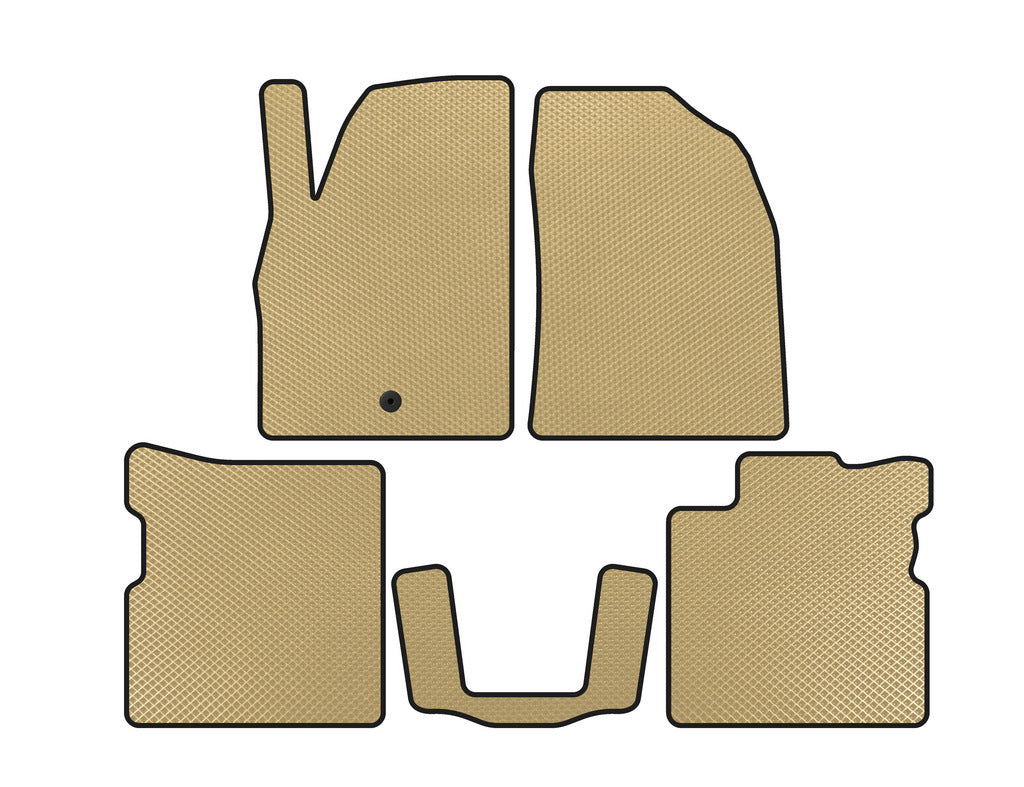 EVA Floor Mats (Beige) for Chevrolet HHR 2005-2011 - image 1