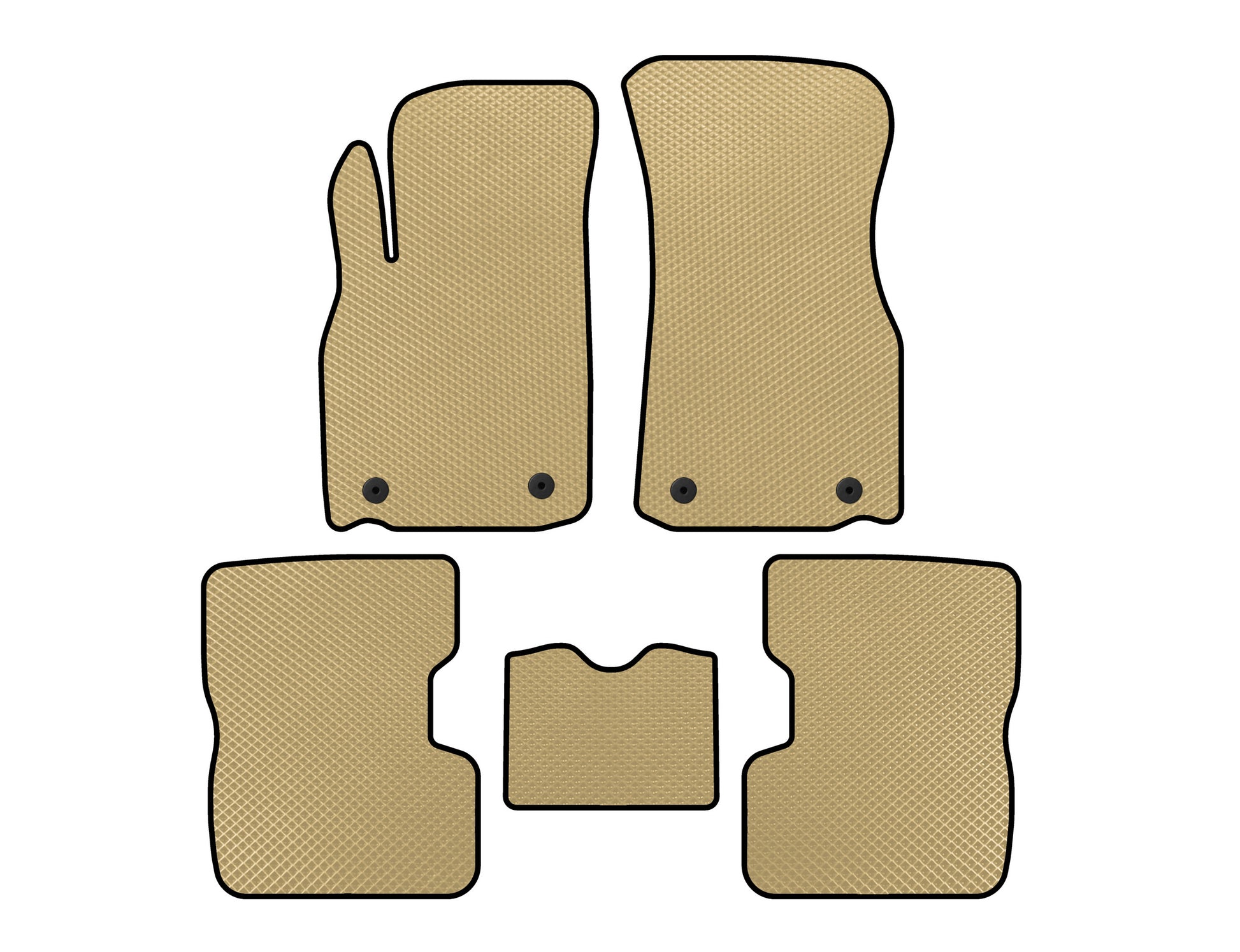 EVA Floor Mats (Beige) for MG 3 2011-2024 - image 1