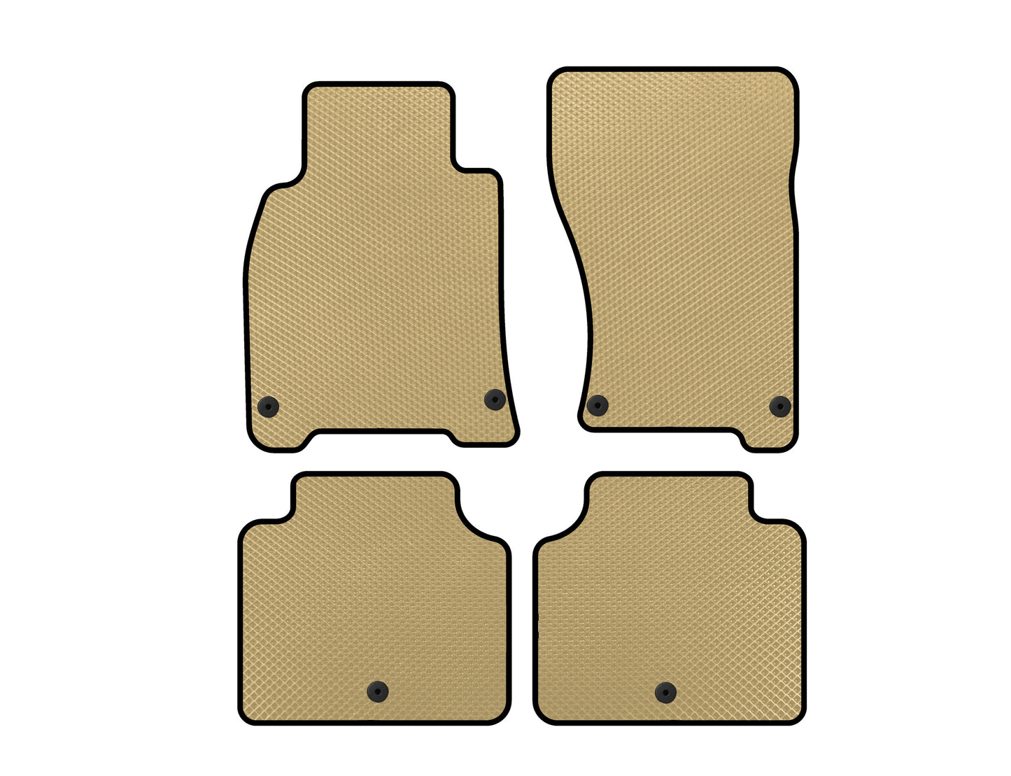 EVA Floor Mats (For M37, Beige) for Infinity M35/37/45 2003-2014 - image 1