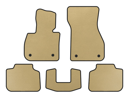 EVA Floor Mats (Beige) for BMW X1 F48 2015-2022 - image 1
