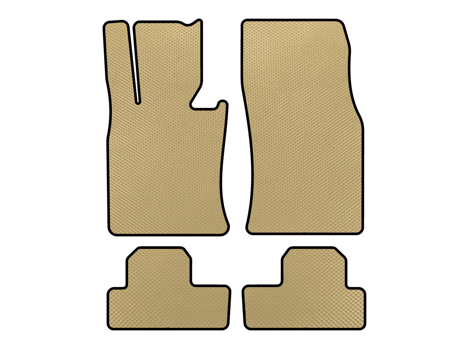 EVA Floor Mats (for R56, Beige) for Mini Clubman R55/R56 2007-2014 - image 1