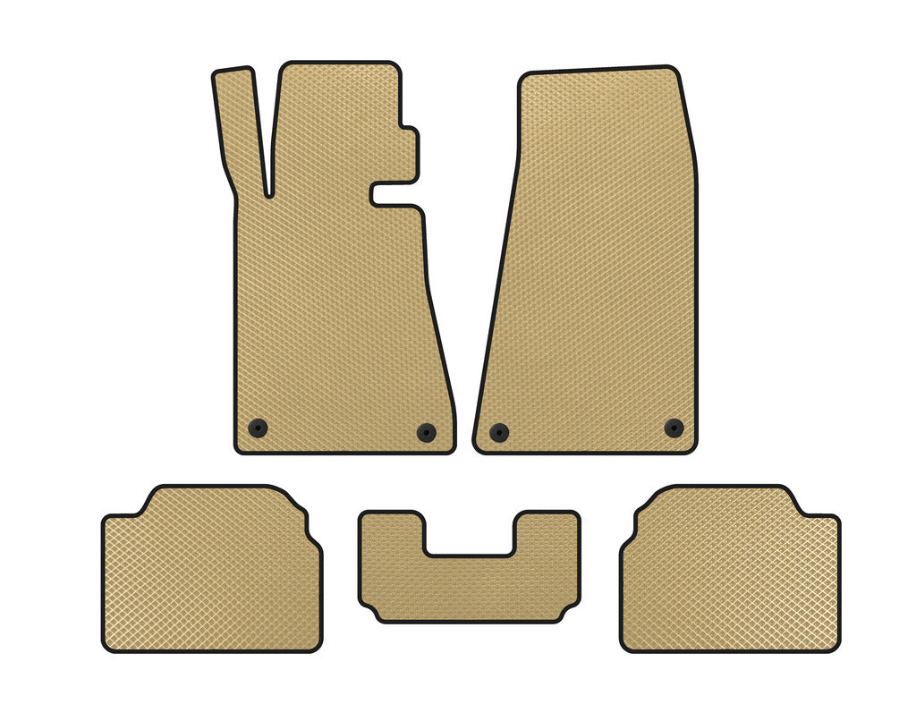 EVA mats (SD, Beige) for BMW 5 series E-34 1988-1995 - image 1