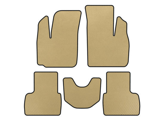 EVA Floor Mats (Beige) for Fiat Doblo I 2001-2005 - image 1