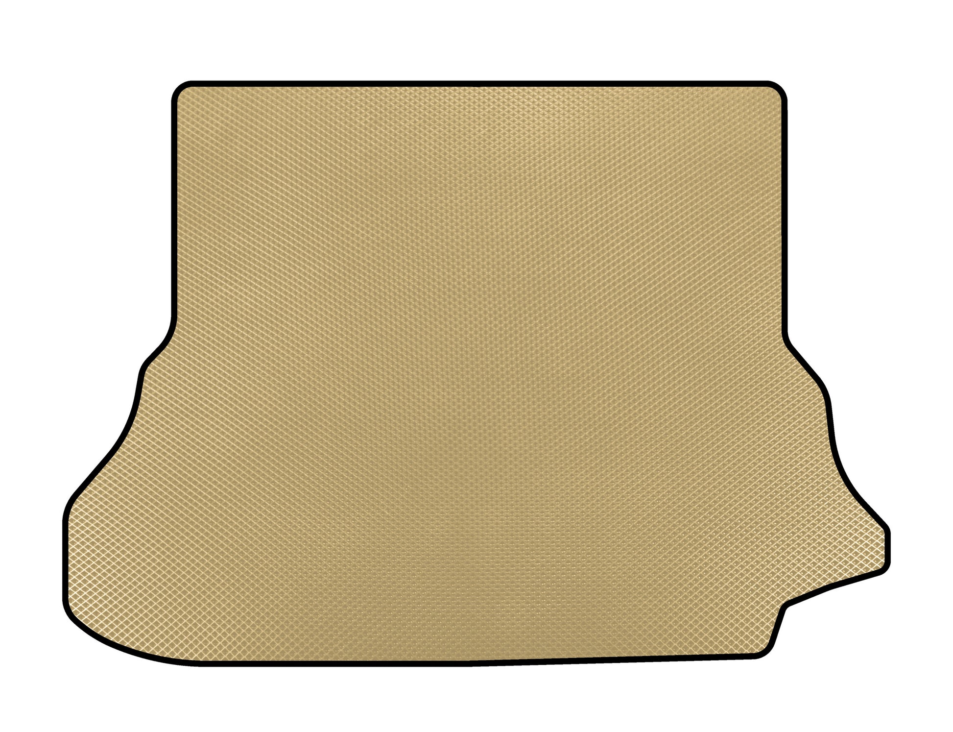 Trunk Mat (HB, 5-Door, Beige) for Renault Laguna 2001-2007 - image 1