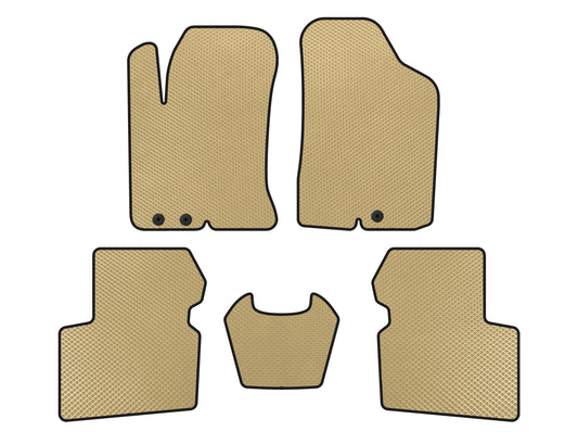 EVA mats (SD, Beige) for Kia Cerato 2 2010-2013 - image 1