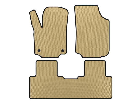 EVA Floor Mats (Beige) for GMC Terrain 2017– - image 1