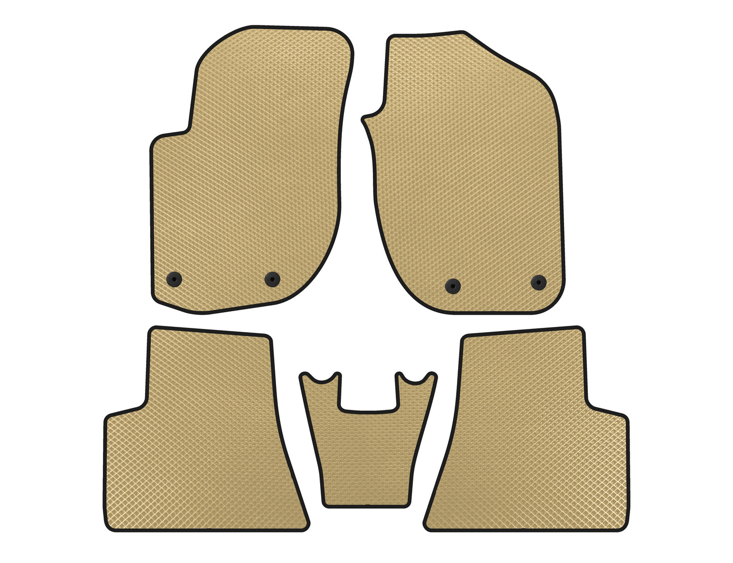 EVA mats (Beige) for Land Rover Freelander I - image 1