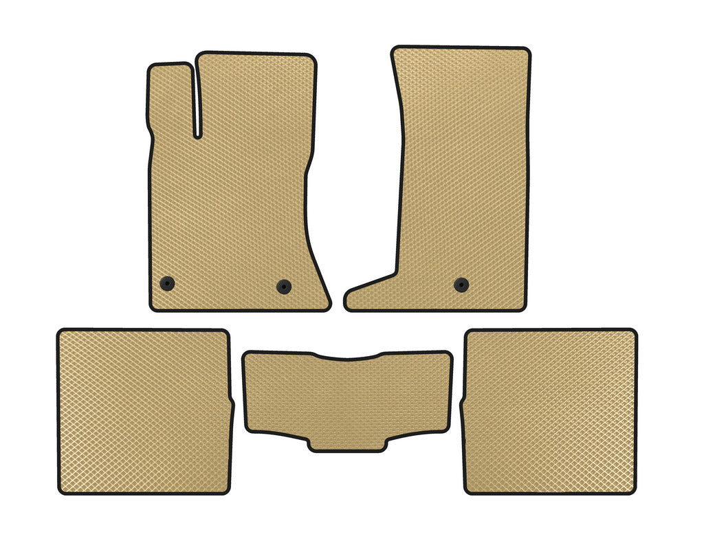 EVA Floor Mats (Beige) for Cadillac SRX 2004-2009 - image 1