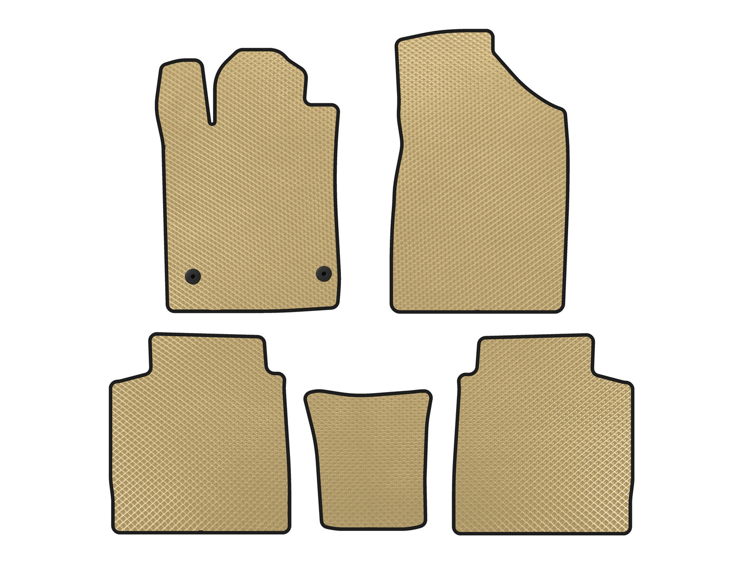 EVA Floor Mats (Beige) for Toyota Avalon 2006-2012 - image 1