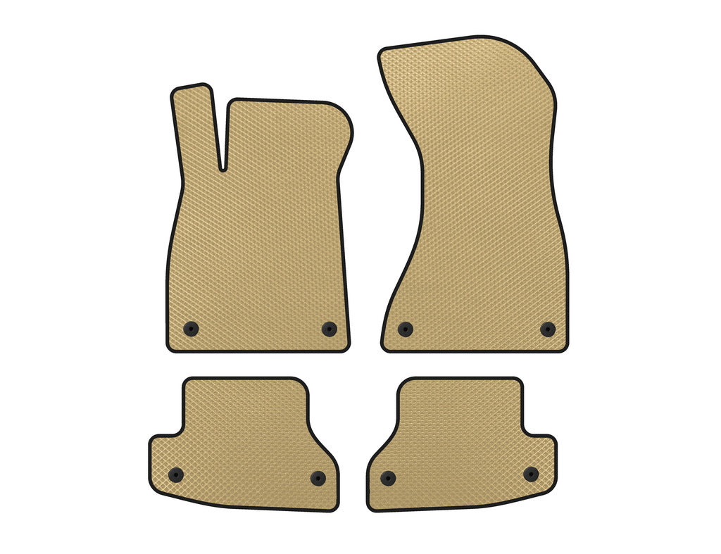 EVA Floor Mats (Coupe, Beige) for Audi A5 2016-2025 - image 1
