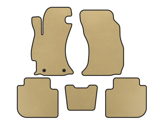 EVA Floor Mats (2013-2017, Beige) for Subaru Forester 2013-2018 - image 1