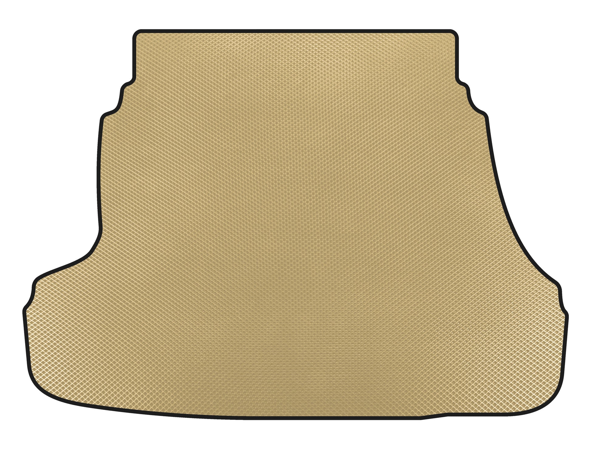 Trunk Mat EVA (SD, Beige) for Hyundai Elantra (HD) 2006-2011 - image 1