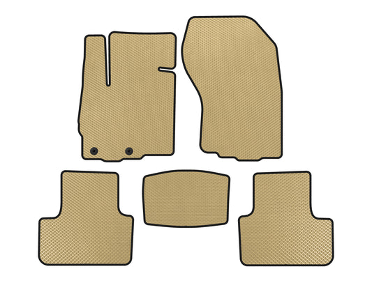 EVA Floor Mats (Beige) for Peugeot 4008 2012-2017 - image 1