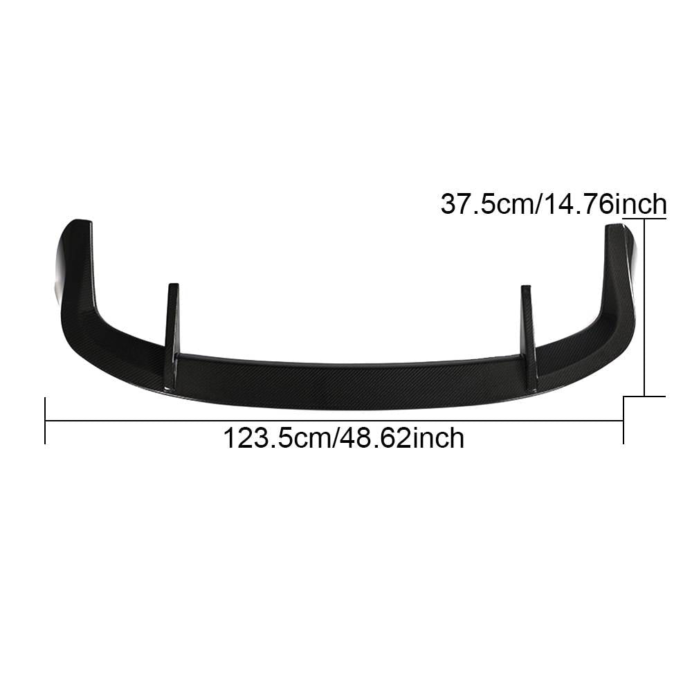 Rear Roof Spoiler Carbon Fiber V3 for BMW X3 G01 2018- - image 11