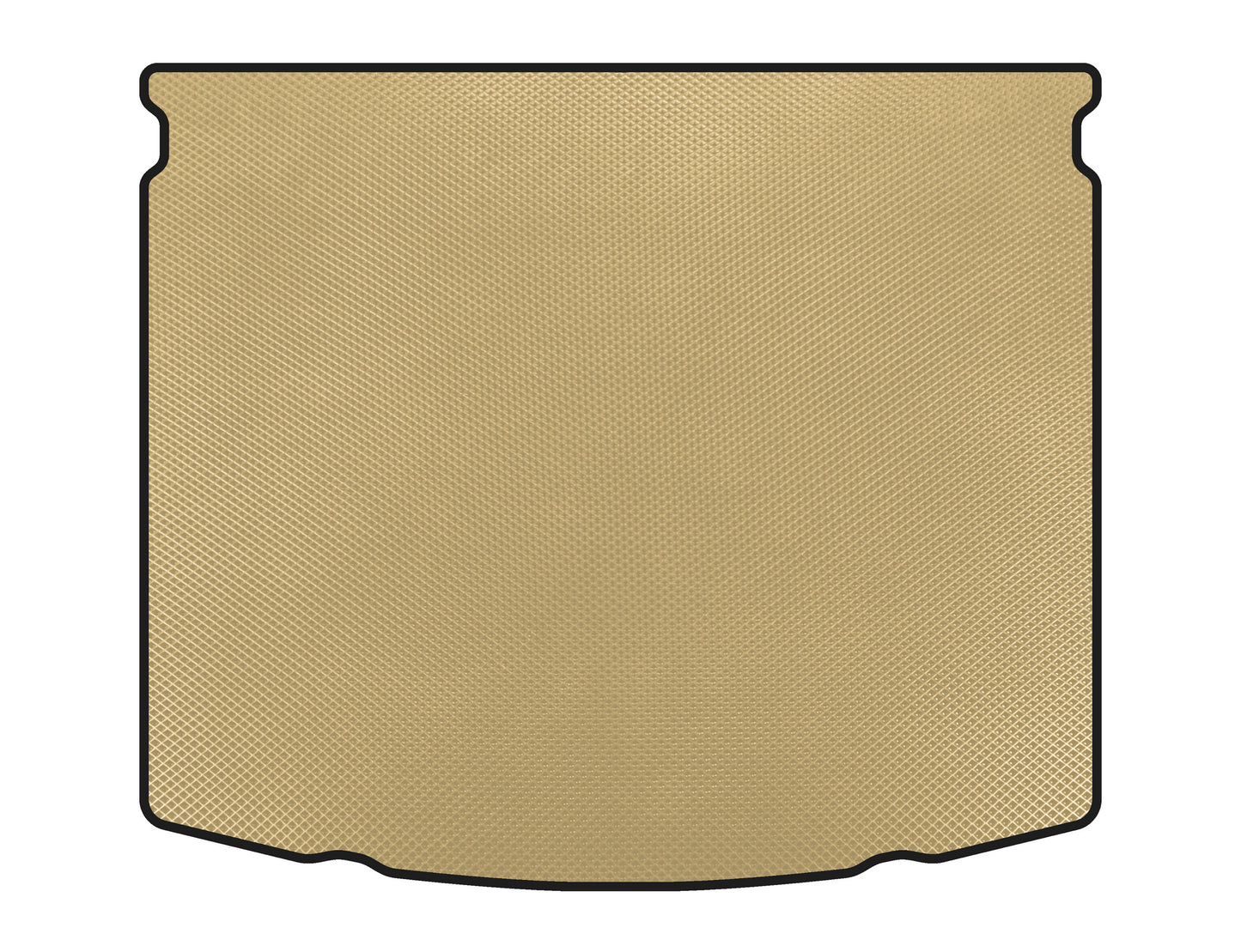 Trunk Mat EVA (HB, Beige) for Mazda 3 2013-2019 - image 1