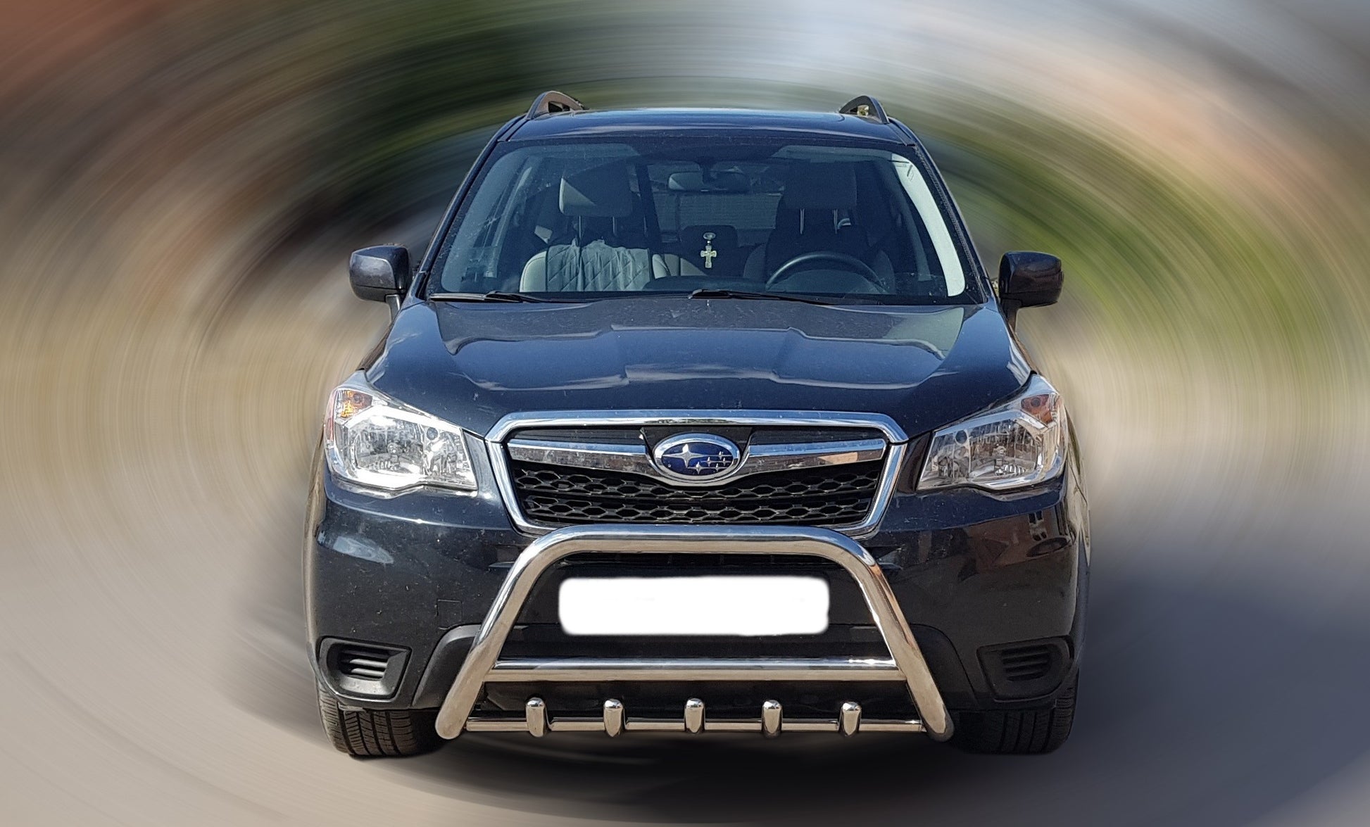 Bull Bar WT003 (Stainless Steel) for Subaru Forester 2013-2018 - image 1