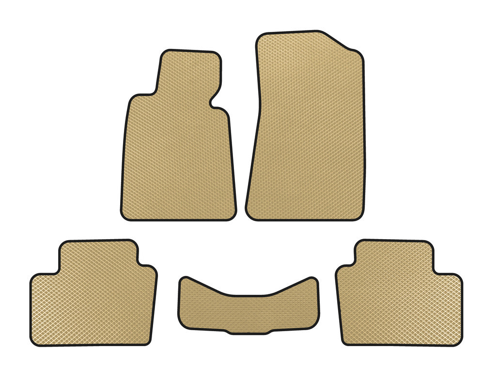 EVA Floor Mats (Beige) for BMW 3 Series E30 1982-1994 - image 1