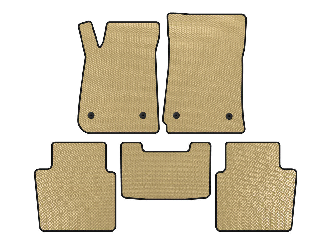 EVA Floor Mats (SD, Beige) for Chevrolet Impala 2013-2020 - image 1