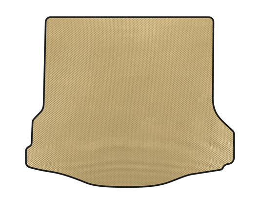 Trunk Mat (2011-2014, SD, USA, Beige) for Ford Focus III 2011-2017 - image 1