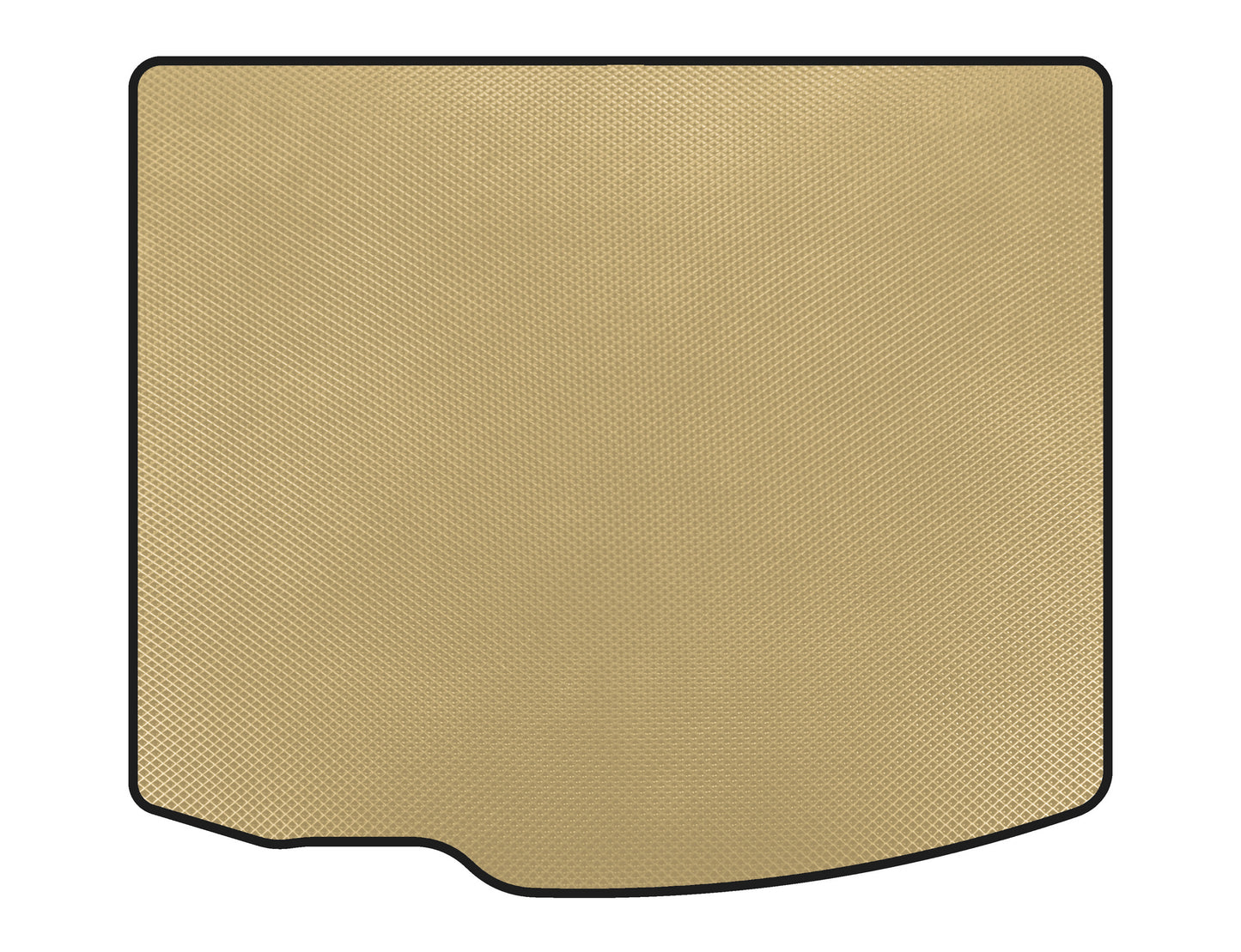 Trunk mat (2009-2011, HB, Beige) for Mazda 3 2009-2013 - image 1