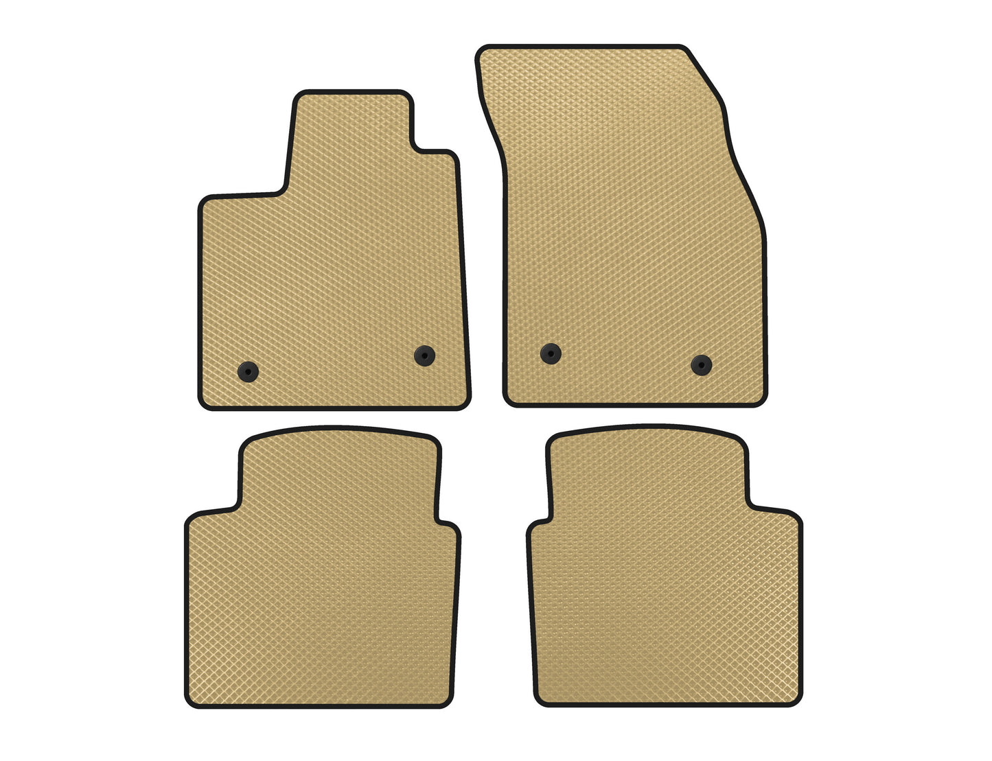 EVA Floor Mats (SW, Beige) for Ford Focus IV 2018- - image 1