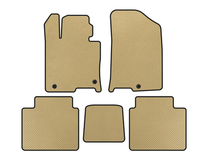 EVA Floor Mats (Beige) for Kia Optima 2016- - image 2