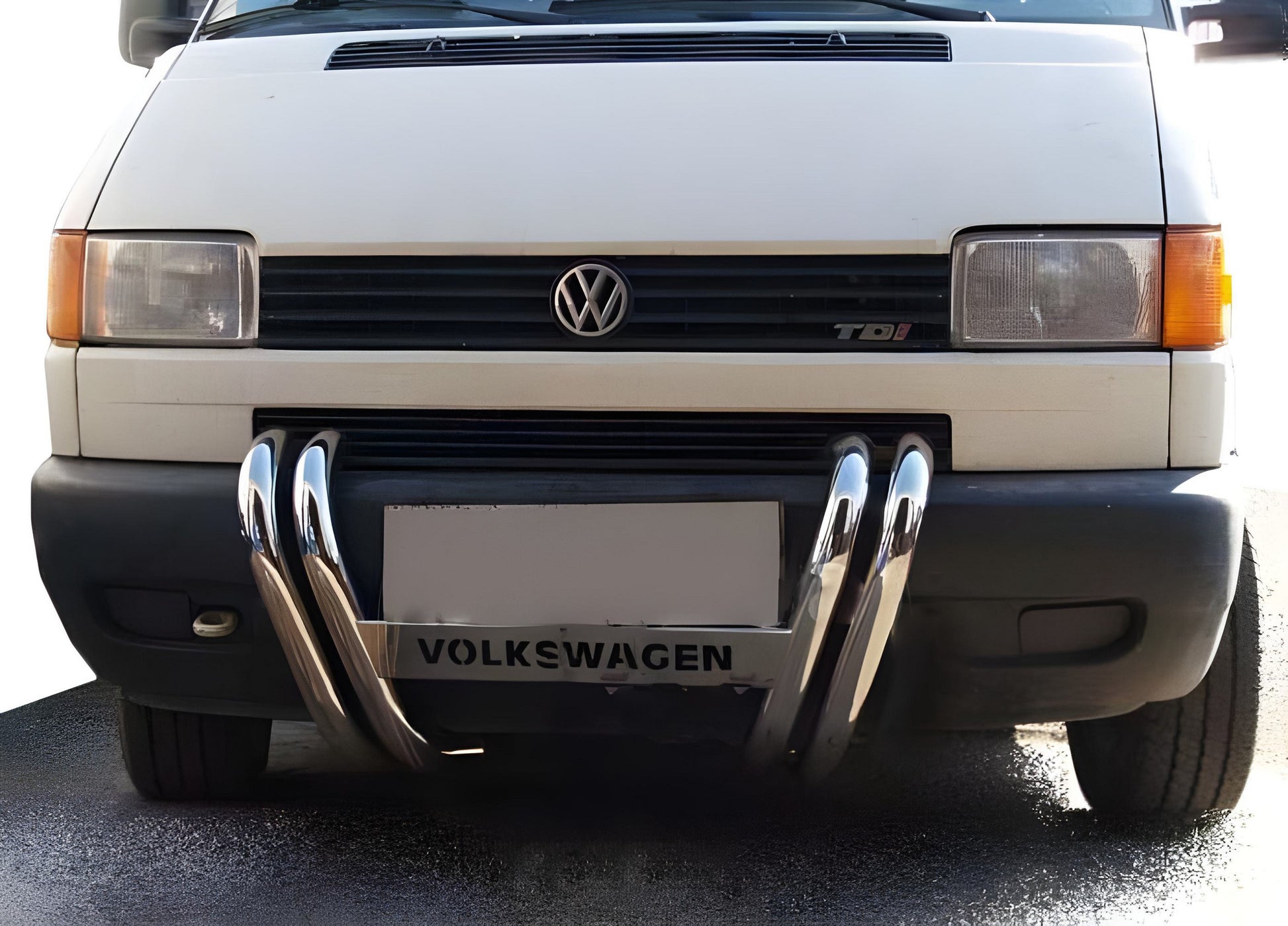Bull Bar ST006 (Stainless Steel) for Volkswagen T4 Transporter 1990-2003 - image 1