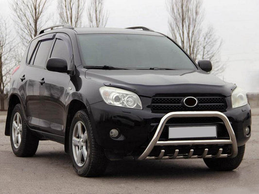 The WT003 bumper guard (stainless) for Toyota Rav 4 2006-2013 - Reelken Auto