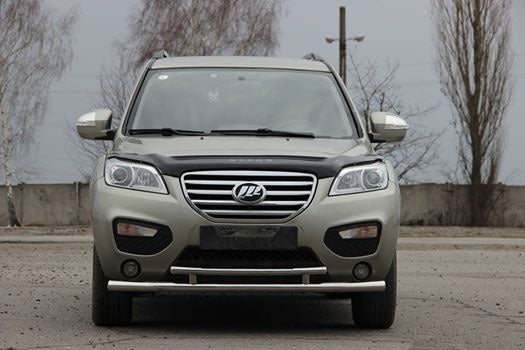 Front protection ST014 (stainless) for Lifan X60 - image 1