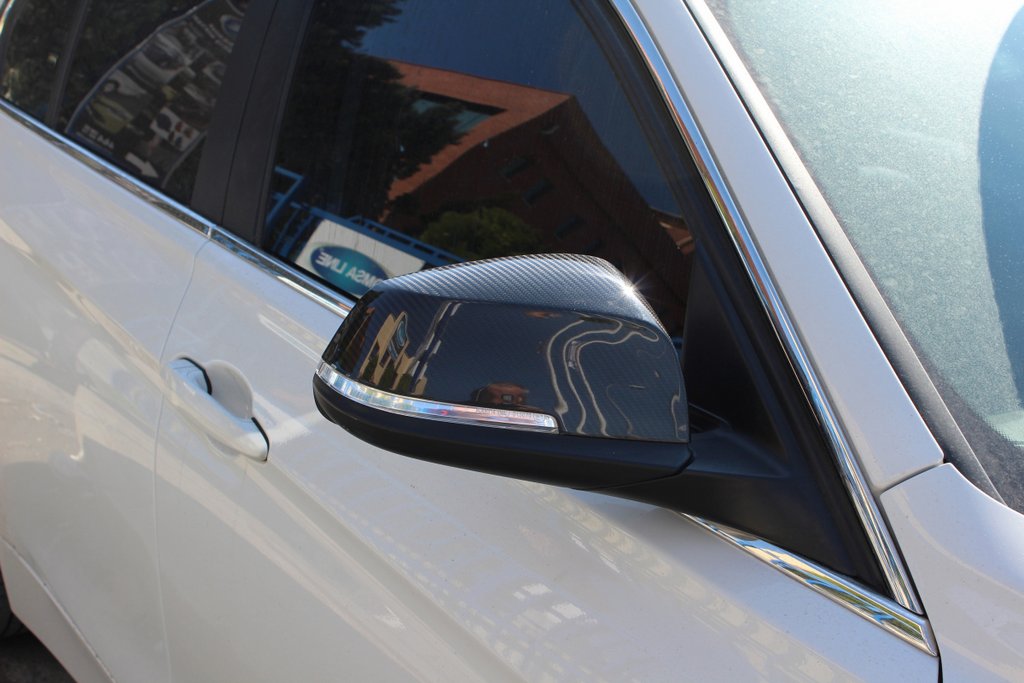 Mirror Covers (2 pcs, Real Carbon) for BMW 4 Series F32/F33/F36 2012-2020 - image 1