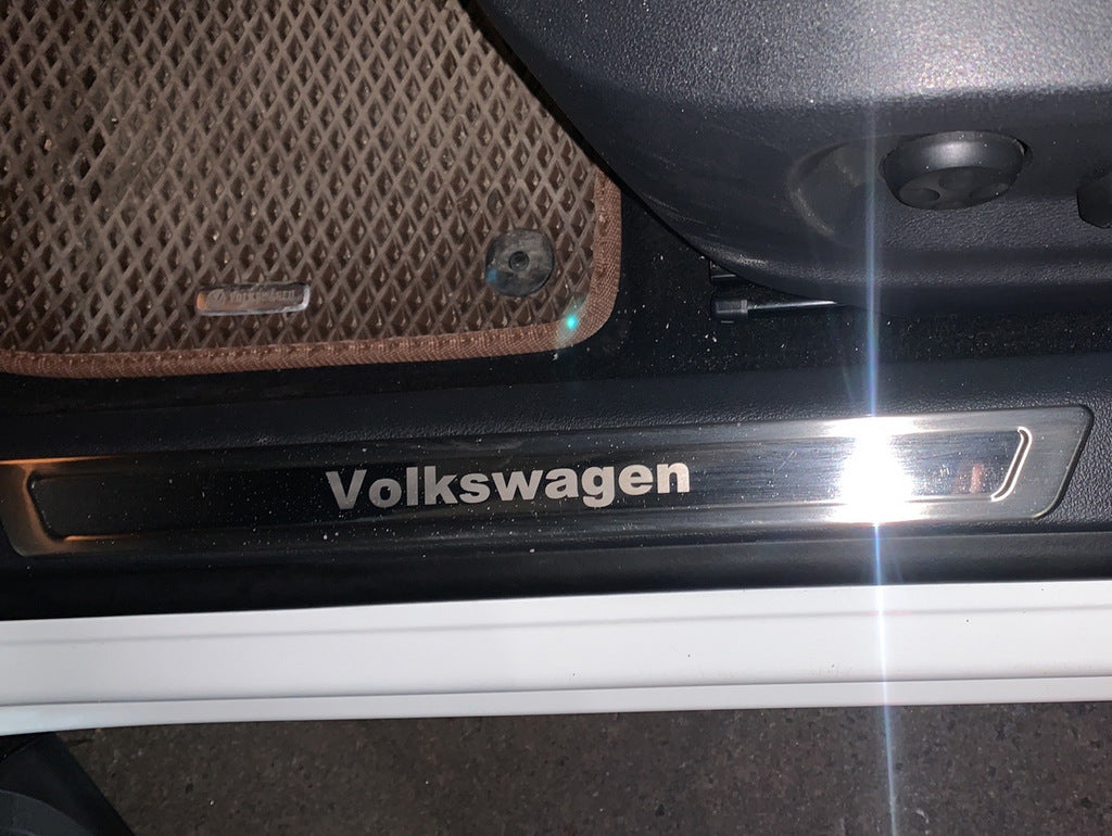 Universal Door Sill Protectors Volkswagen V-1 (4 pcs, Stainless Steel) for Volkswagen - image 7
