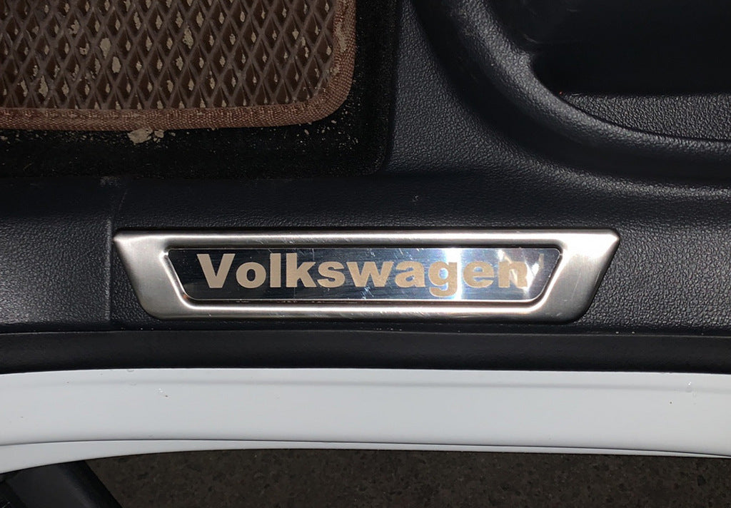 Universal sill plates Volkswagen V-1 (4 pcs., stainless steel) for Volkswagen - image 8