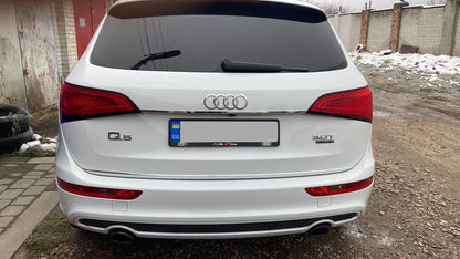 Chrome trim above license plate (stainless steel) for Audi Q5 2008-2017 - image 2